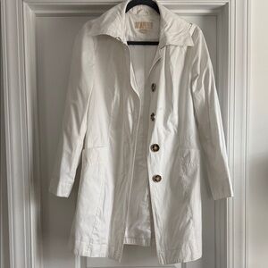 Michael Kors Cream Trench Coat